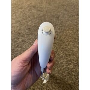 Nintendo Wii Nunchuk Controller White RVL-004 for Wii and Wii U Consoles
